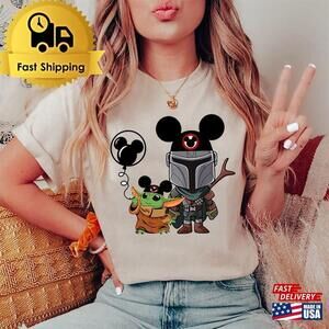 Disney Star Wars Shirt Baby Yoda T-shirt
